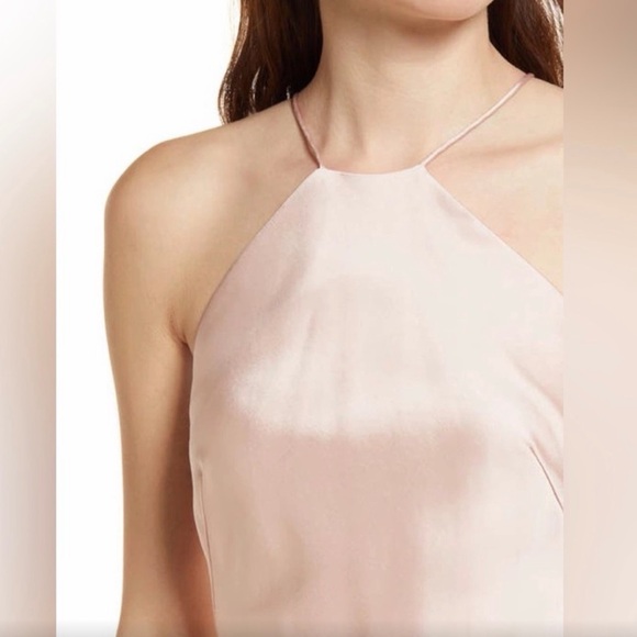 Significant Other Vienna Satin Dress Rose Pink - Picture 3 of 7